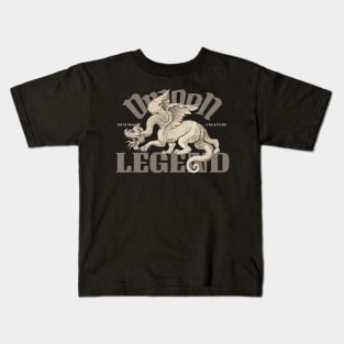 Vintage Legendary Dragon Kids T-Shirt